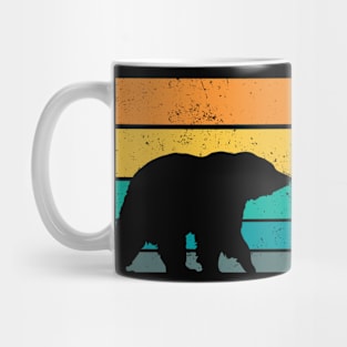 Retro Grizzly Bear - Grizzly Bear Mug